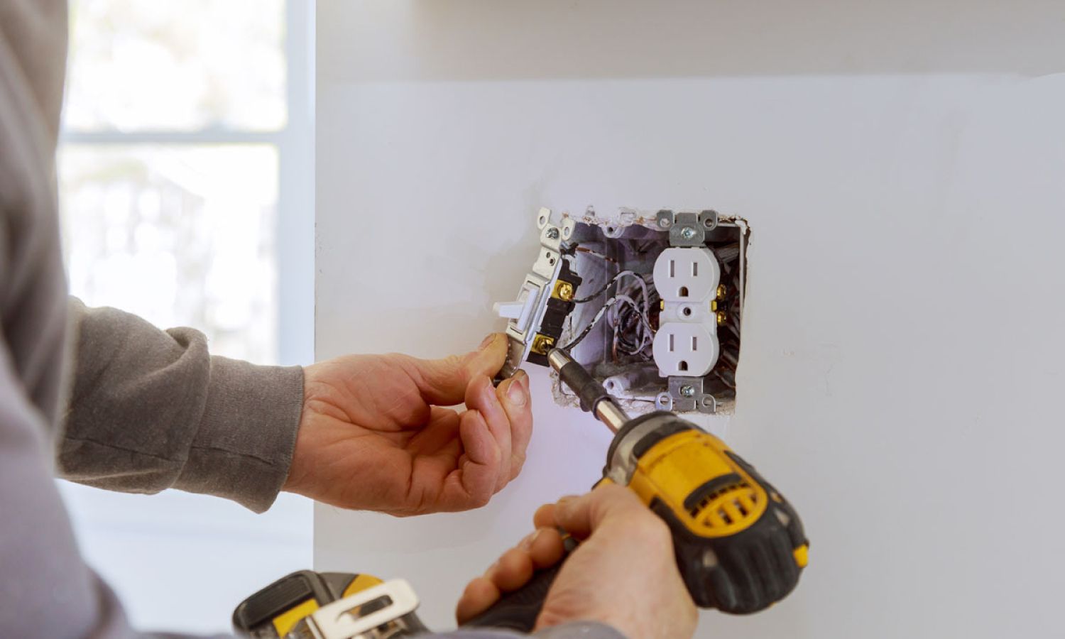 smart technology in a beautiful farmhouse home